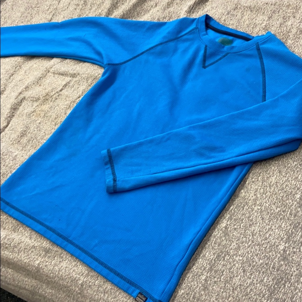 Boys large blue long sleeve shirt
